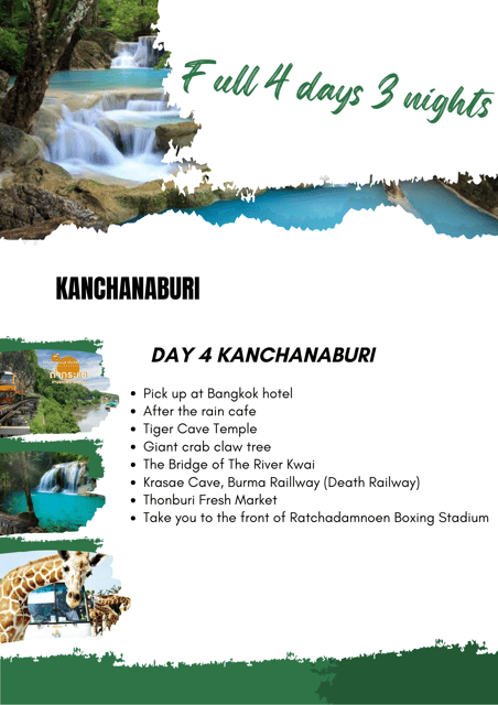Thailand Travel Trip (5provinces 4days 3nights) - Frequently Asked Questions