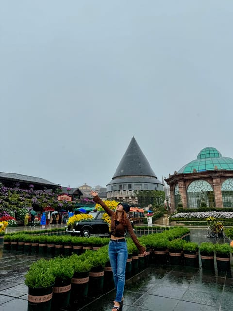 The Sunset of Ba Na Hills and the Golden Bridge - Enchanting French Village