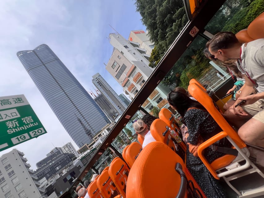 Tokyo: 60MIN Panoramic Open Top Bus Tour With Audio Guide - Booking Information