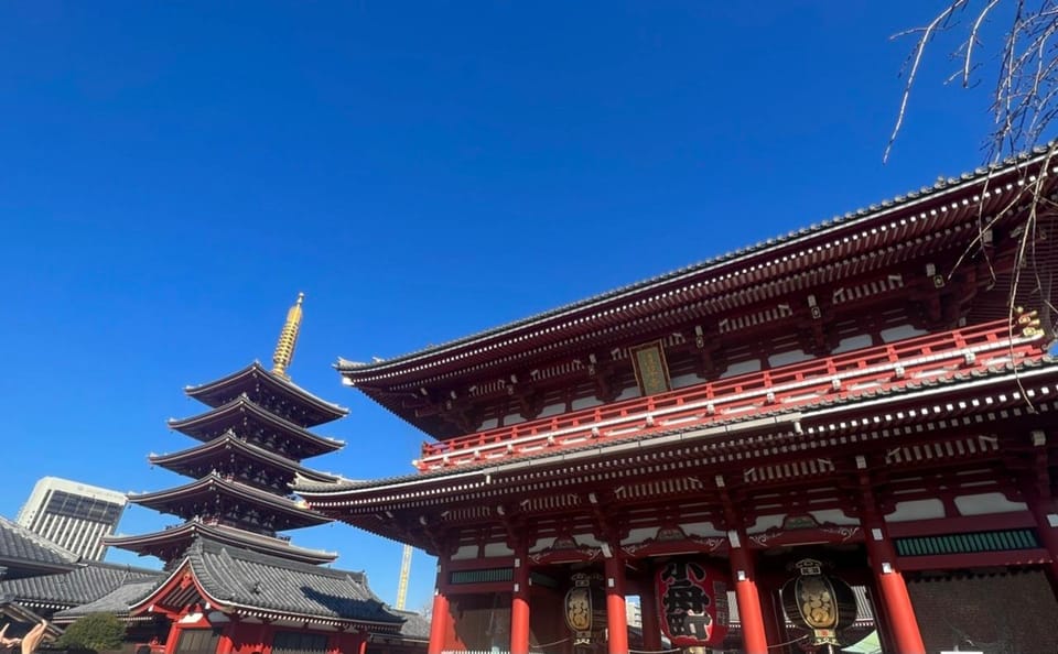 Tokyo Asakusa Morning Temple and Onigiri Walking Tour - Senso-ji Temple Visit