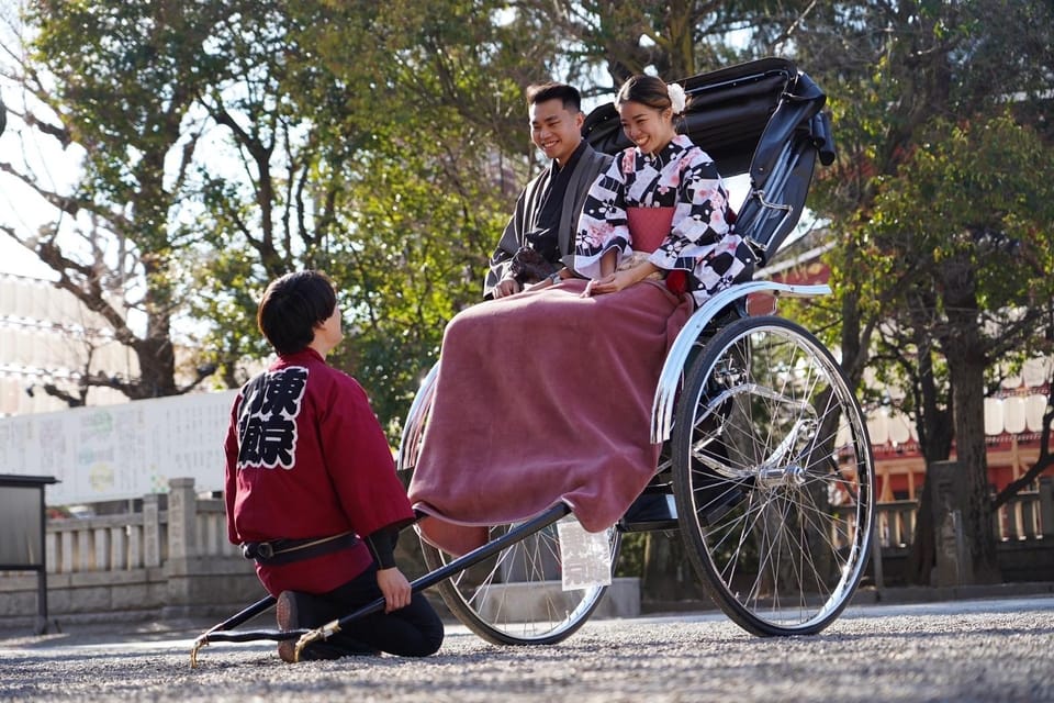 Tokyo: Asakusa Private Tour by Rickshaw - Accessibility Information