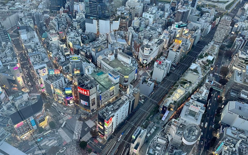 Tokyo: Asakusa & Shibuya Sky Half-day Tour Metro Experience - Shibuya Sky Observation Deck