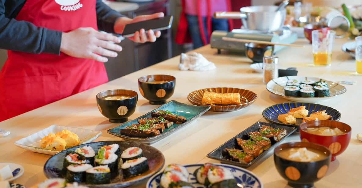 Tokyo: Sushi Cooking Class With Sake Tasting - Dietary Options and Accessibility