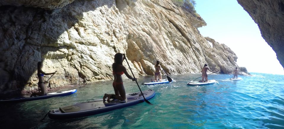 Tossa De Mar: Paddle Surfing and Cave Tour - Paddle Surfing Highlights