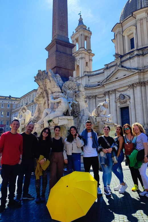 TOUR: SQUARES AND FOUNTAINS IN THE CENTER OF ROME - Accessibility