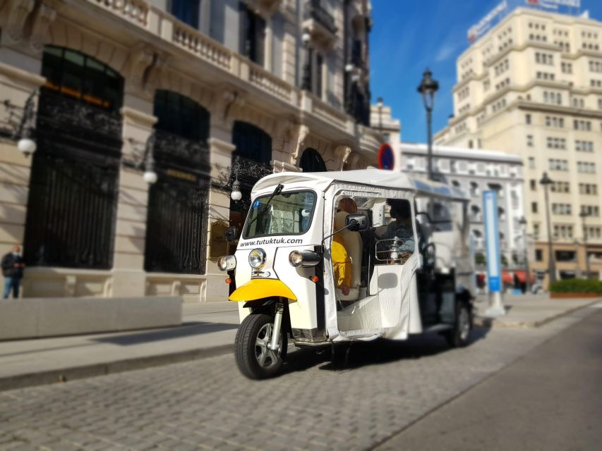 Tour With Private Guide in Tuk Tuk Through Madrid Torero - Explore Madrids Landmarks