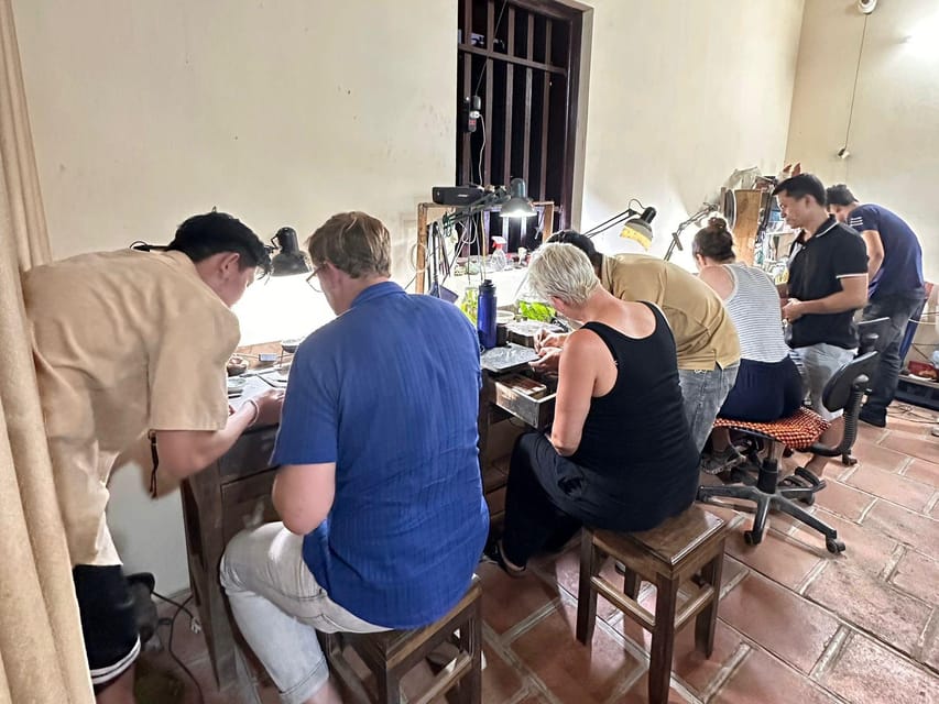 Traditional Silversmith Workshop in Hanoi - Materials and Guidance Provided