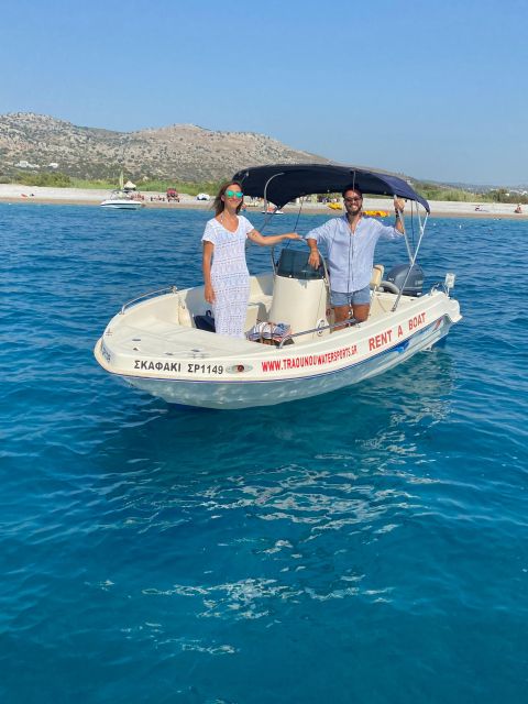 Traganou Beach: Small Boat Rental Without License - Safety Measures