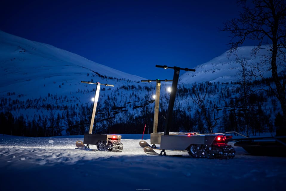 Tromsø Day: Electric Snow Scooter Ride & Bonfire With Guide - What to Expect During the Ride