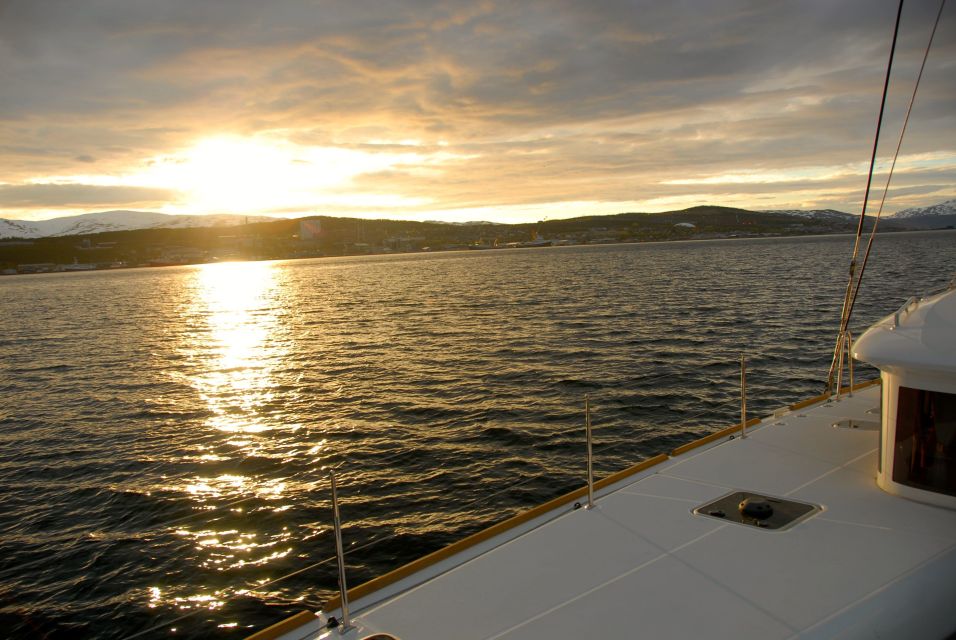 Tromsø: Midnight Sun Cruise in a Luxury Catamaran - Onboard Amenities