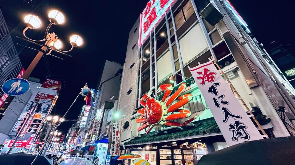 Unveiling Osaka Dotonbori a Foodie Friendly Tour With Guide - Nearby Attractions