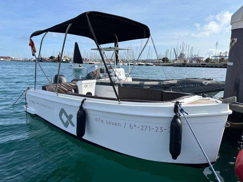 Valencia: Rent Boat Without License - Included Amenities