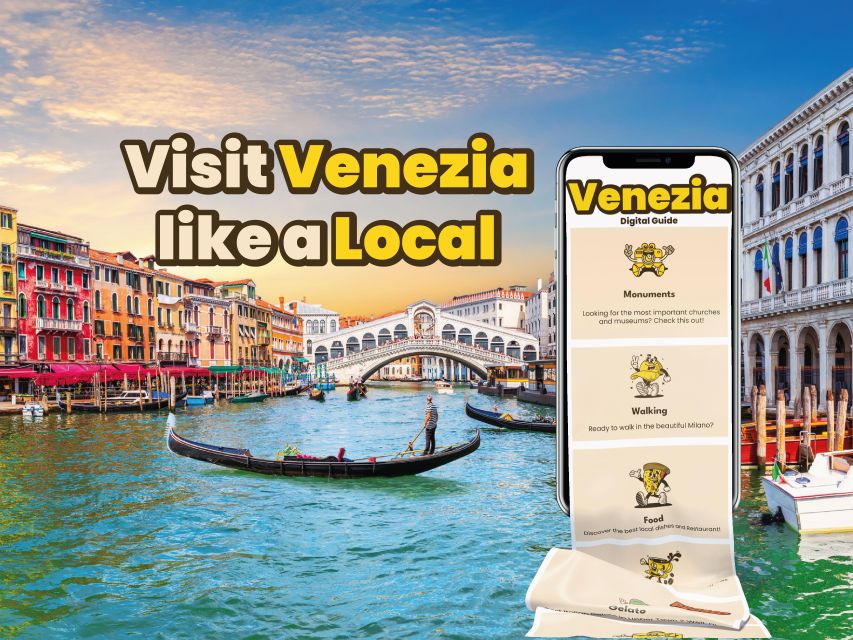 Venezia: Digital Guide Made by a Local for Your Walking Tour - Whats Included in Your Tour