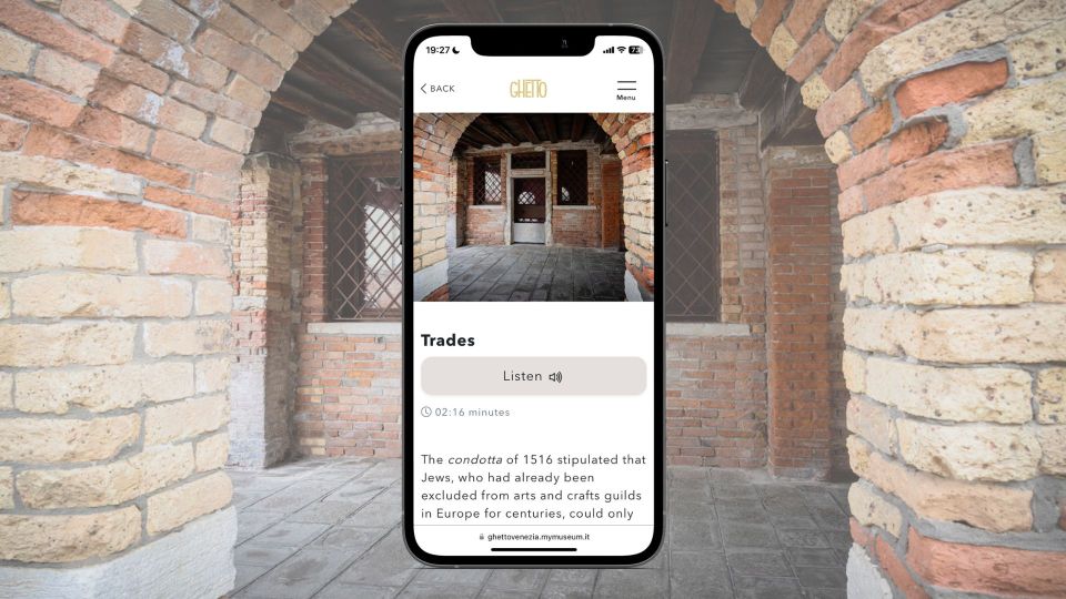 Venice: Digital Audio Guide Tour of The Jewish Ghetto - Frequently Asked Questions