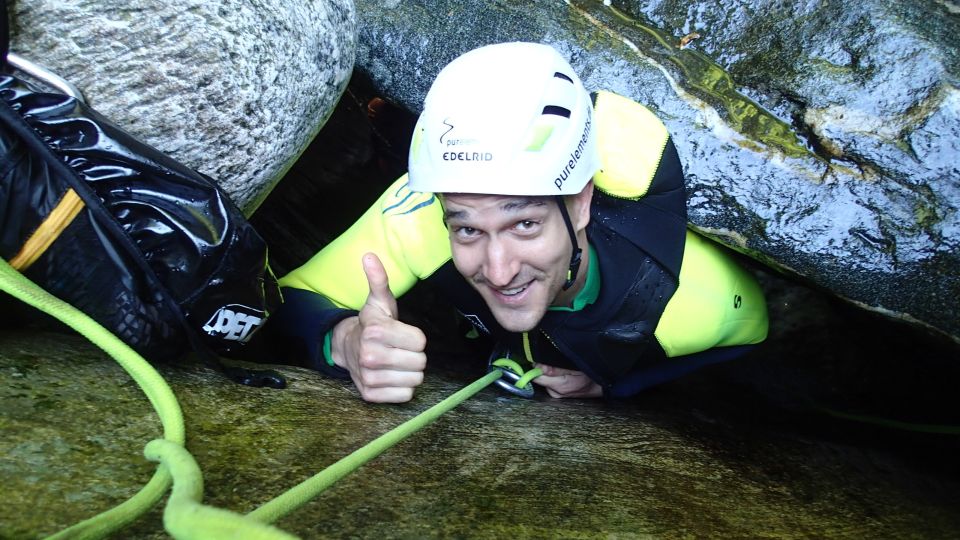 Verzasca Valley: 4-Hour Canyoning in Corippo - Tips for First-Time Canyoneers