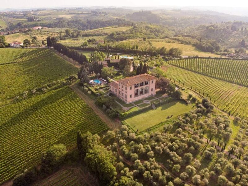 Villa Mangiacane: Wine Tasting With Florence View - Itinerary Details