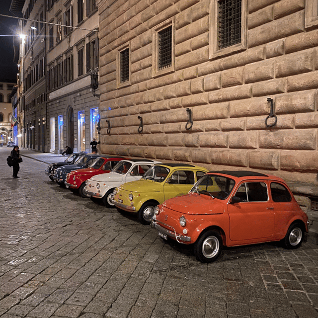 Vintage 500 Night Cruise in Florence, 20:30-22 - Important Requirements