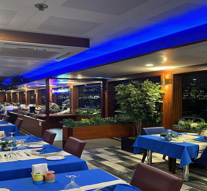 VIP Bosphorus Dinner Cruise Tour - Private Table - Inclusions and Amenities