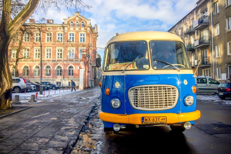 Warsaw: 2.5-Hour Dark Side - Praga District by a Retro Bus - Transportation Experience