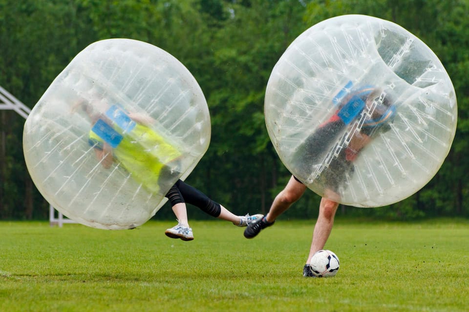 Warsaw: Bubble Football - Highlights of the Activity