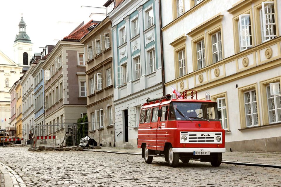 Warsaw: Classic Highlights Private Tour by Vintage Car - Flexible Itinerary Options