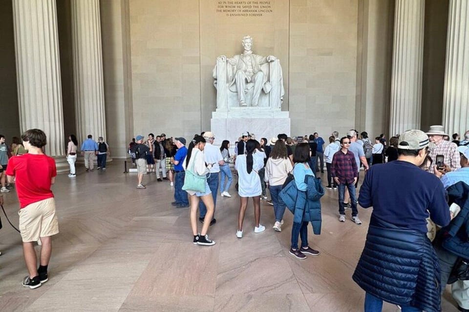 Washington, D.C.: 3-Hour Small Group Memorial Tour - Tour Inclusions