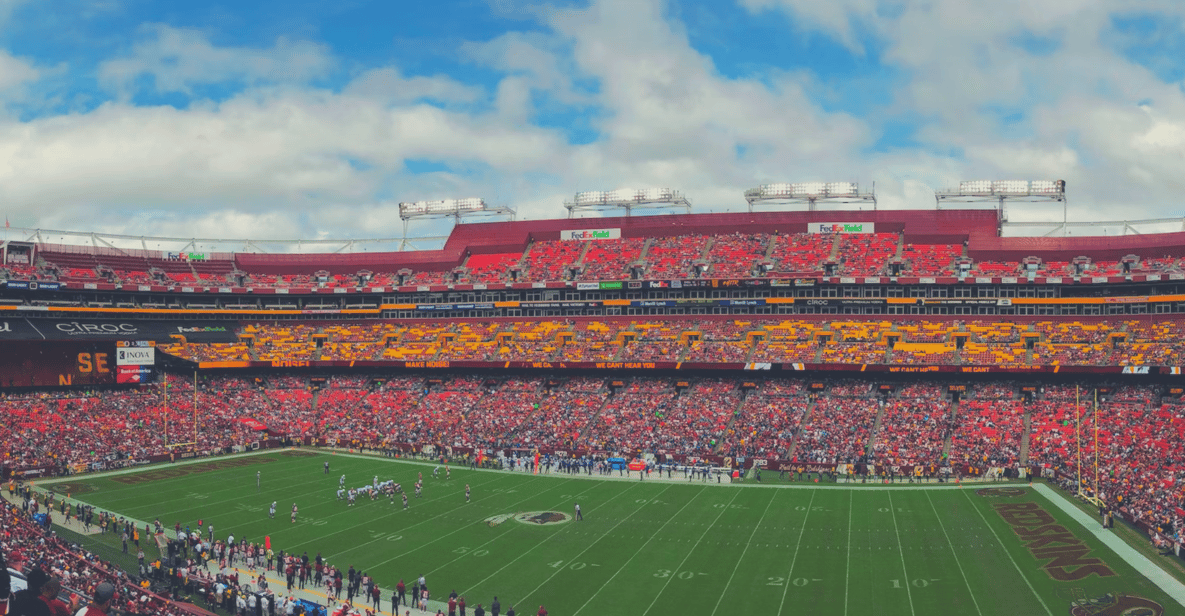 Washington D.C.: Washington Commanders Football Game Ticket - Fan Atmosphere and Concessions