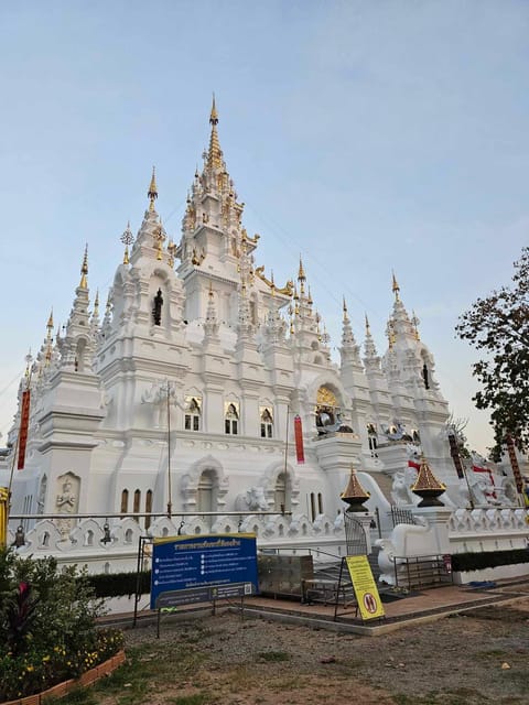 Wat Phra That Si Mueang Pong, a Holy Castle & Creek Cafe. - Tranquil Forest Setting