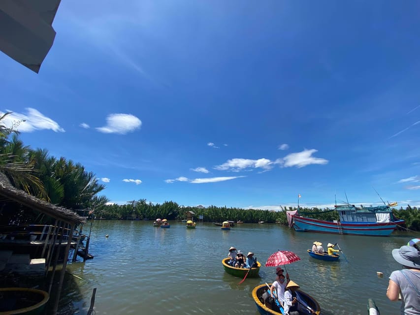 Water Coconut Basket Boat Hoi An Private Bike Tour - Important Information