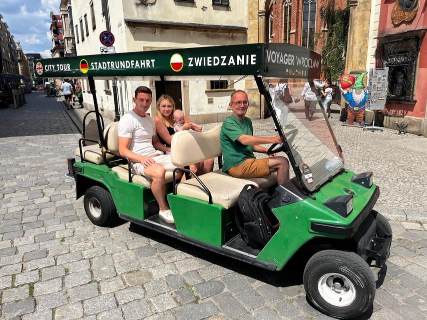 Wroclaw: City Tour Sightseeing By Golf Cart Shared Or Privat - Tour Languages and Guides