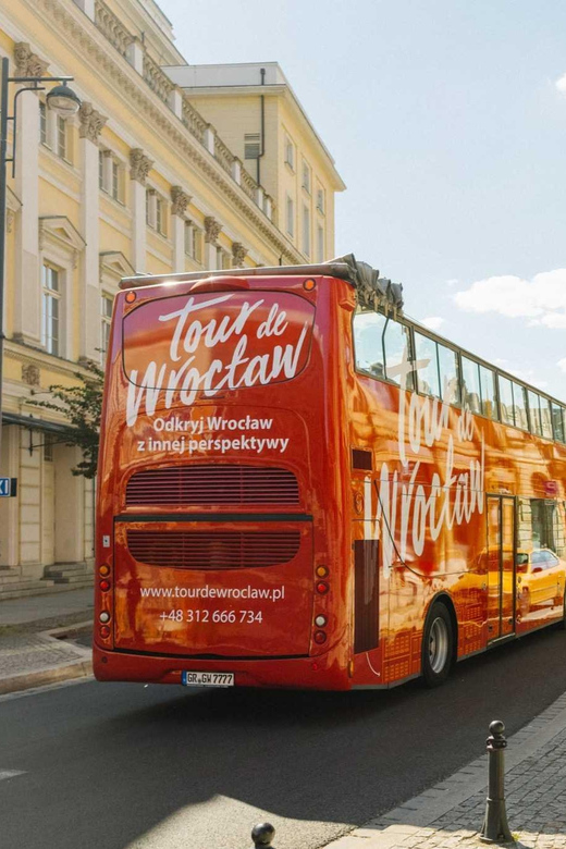 Wroclaw: Hop-on Hop-off Carbio Bus Tour - Accessibility and Logistics