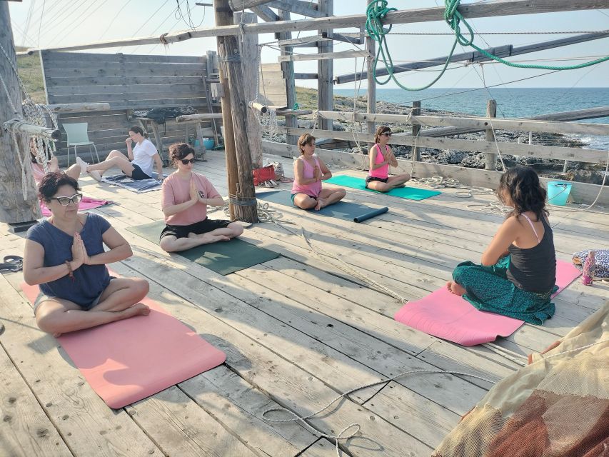 Yoga on Trabucco Vieste. - Class Structure and Details