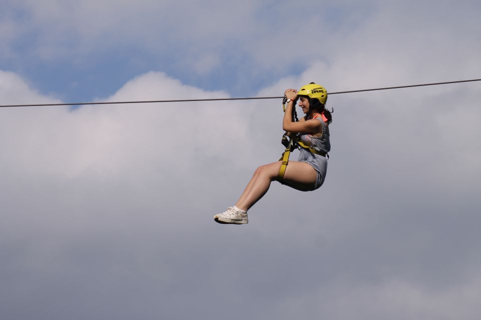 Zipline Over the Sava River - Safety and Professional Guidance