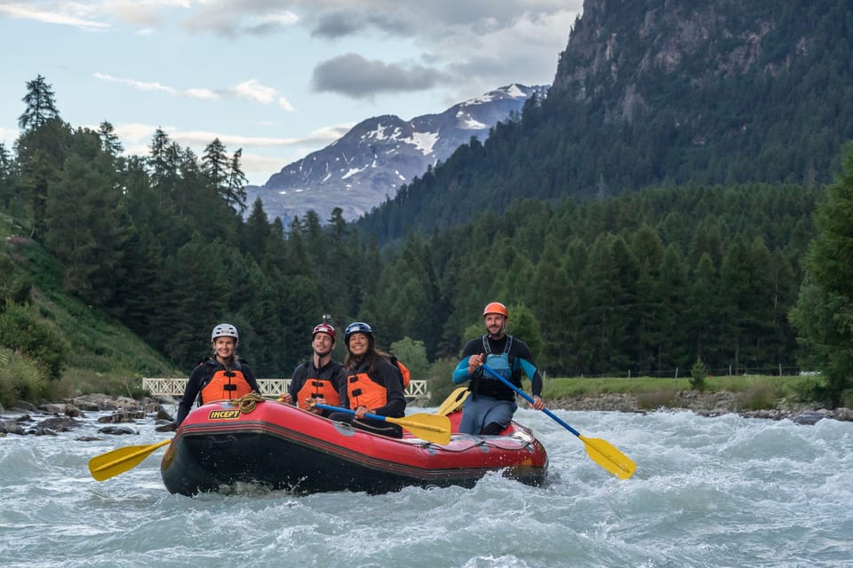 Zuoz: River Rafting for Families in the Engadin - Adventure Level and Activities