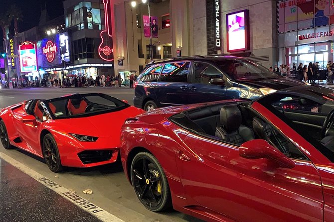 20 Minute Private Ferrari Drive: Hollywood Blvd to Sunset Blvd - Optional Add-Ons