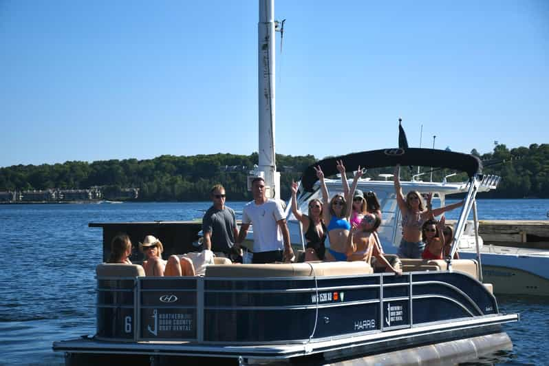 25 Pontoon Rental - Sister Bay 9am-12pm (Up to 15 People) - What to Bring