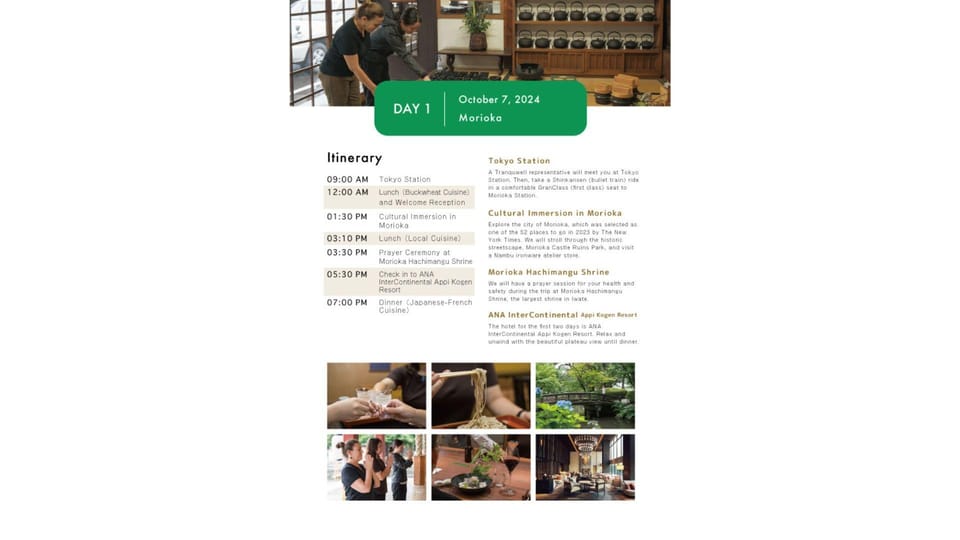 5-Day Luxury Wellness Retreat Tour in Tohoku, Japan - Cancellation Policy