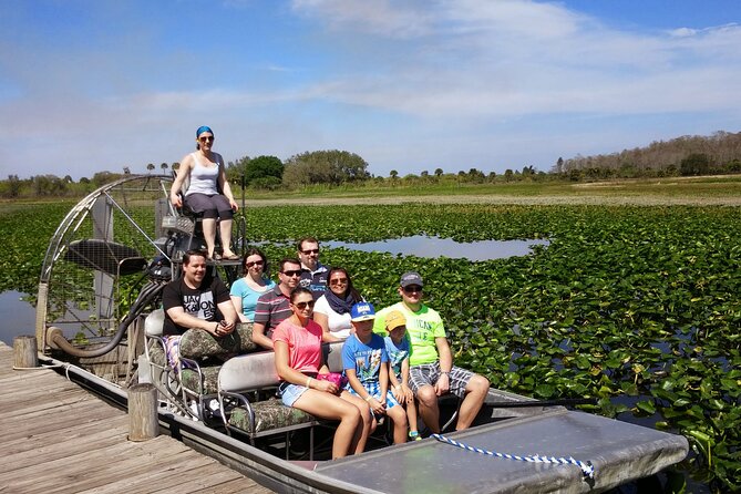 60 Min. Everglades Airboat Ride & Pick-Up ,Small Group +Pro Guide - Health and Safety Guidelines