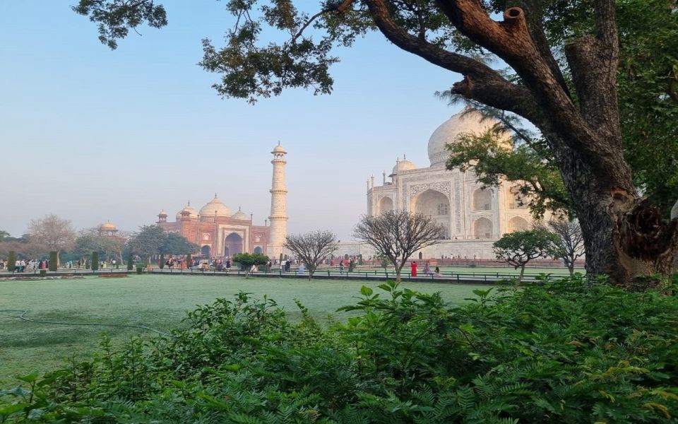 Agra: Taj Mahal Guided Tour With Lunch at 5-Star Hotel - Accessibility Features