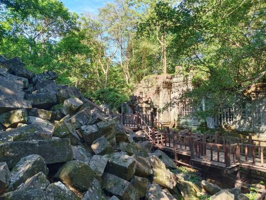 Airport Pickup & Temple Exploration Included Beng Mealea - Transportation and Pickup