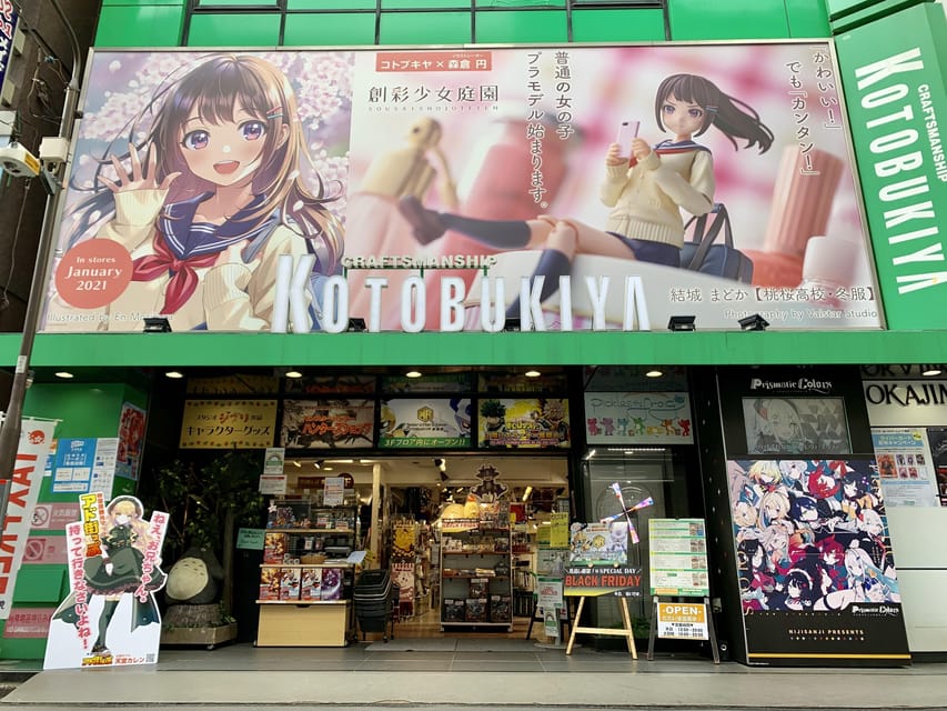 Akihabara: Anime & Gaming Adventure Tour &Maid Cafe - Nearby Attractions in Akihabara