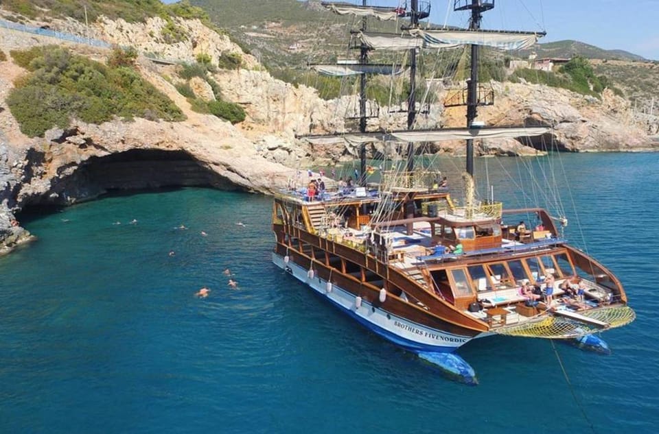 Alanya: Catamaran Boat Tour With Snorkeling and BBQ Lunch - Accessibility Features