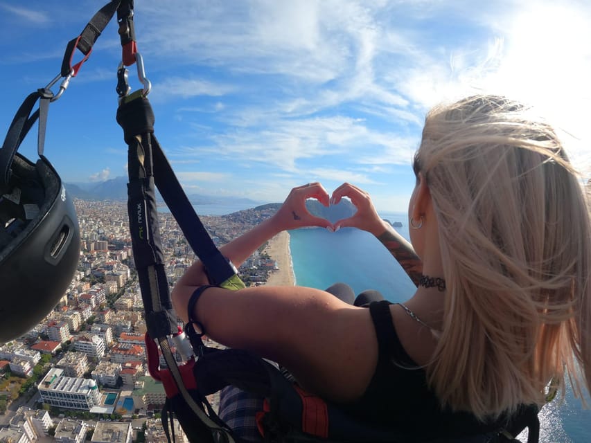 Alanya Paragliding and Cleopatra Beach From Antalya - Transportation and Inclusions