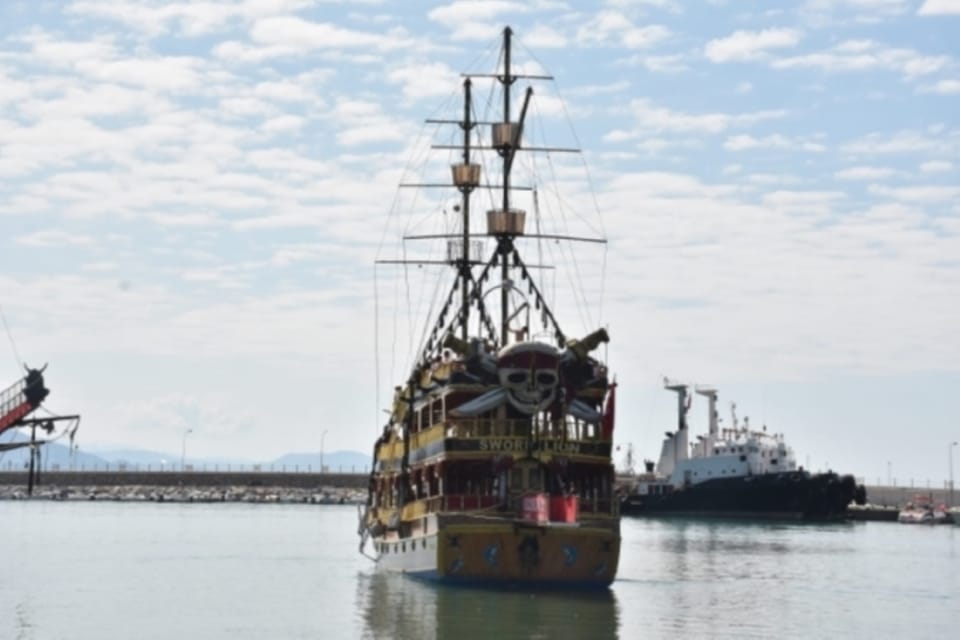 Alanya: Pirate Ship Cruise With Food and Swimming Stops - Essential Information