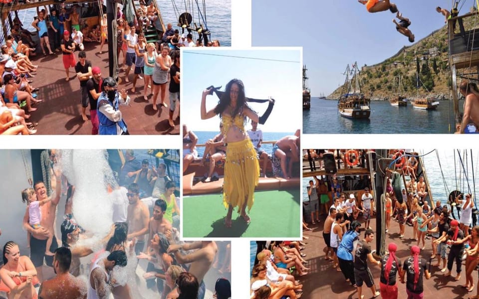 Alanya: Pirates of Alanya Boat Tour With Lunch and Drinks - Transportation and Accessibility Details