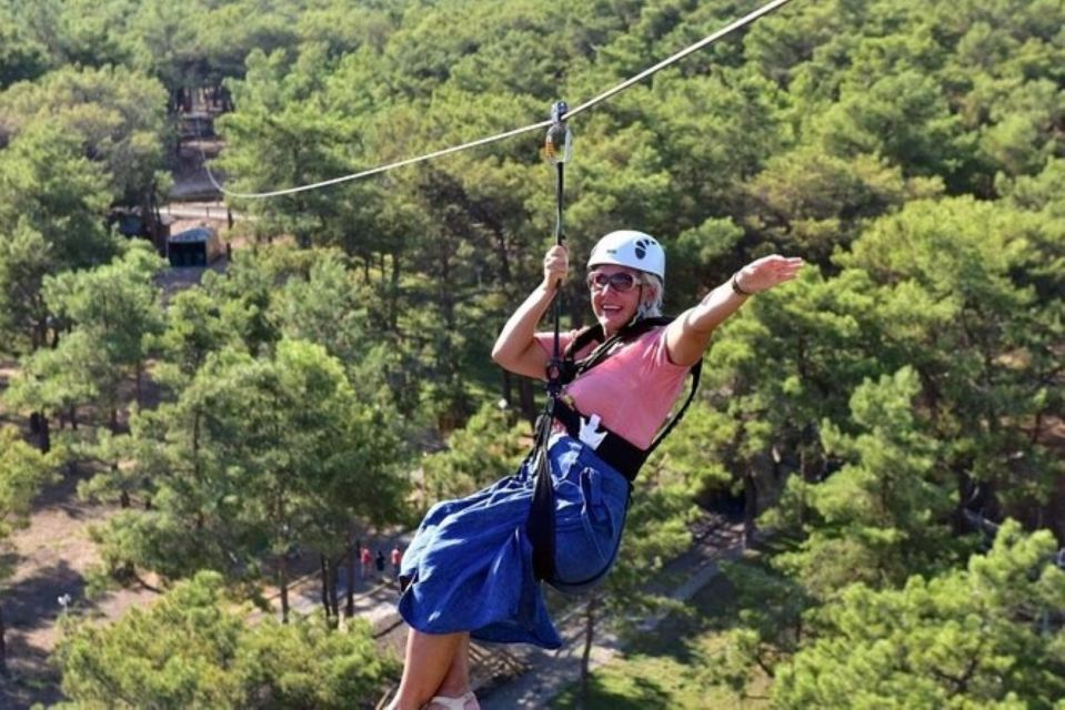 Alanya : Rafting, Quad/ Buggy & Zipline Adventure Combo Tour - Ziplining Adventure Insights