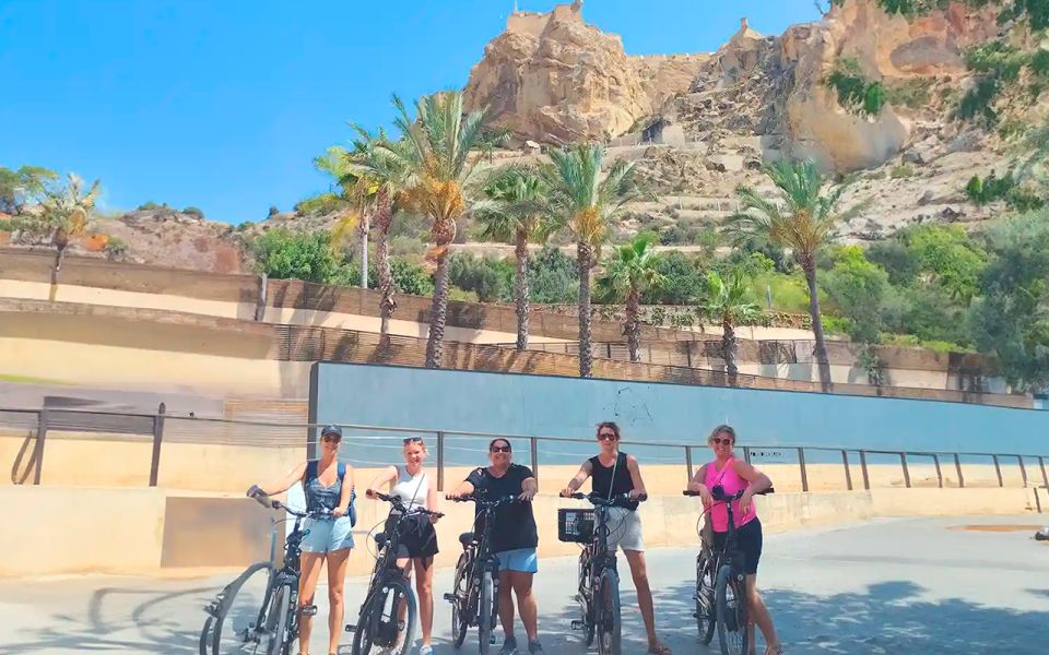 Alicante: E-Bike & Walk, Old Town Santacruz, Basilica - E-Bike Tour Highlights