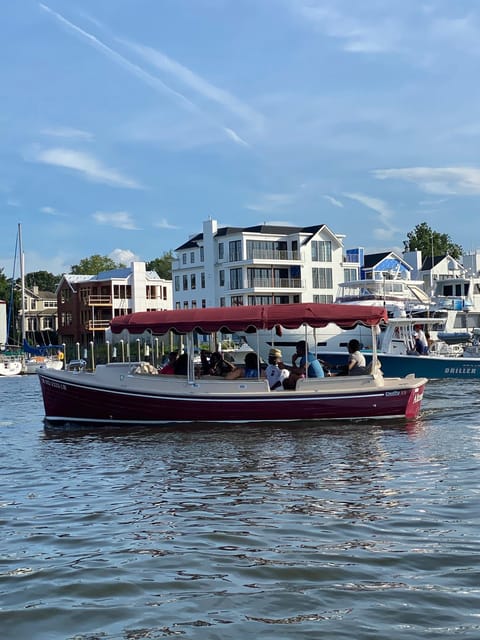 Annapolis: Electric Boat Rental - Duffy Sun Cruiser - 10ppl - Directions and Parking