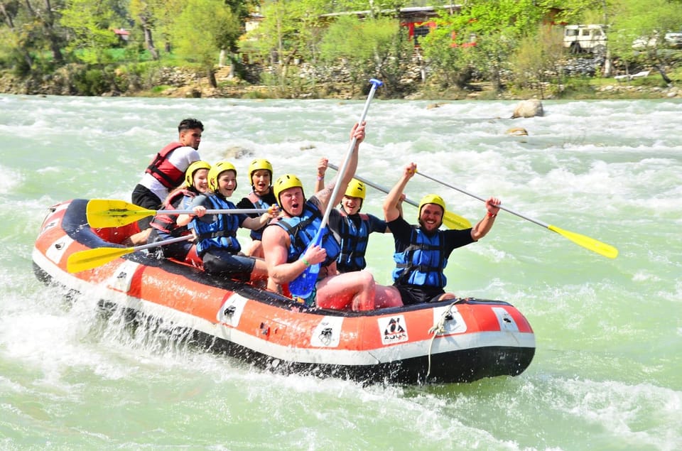 Antalya/Belek: 4 in 1 Rafting Tour With Lunch W/Transfer - Whats Included