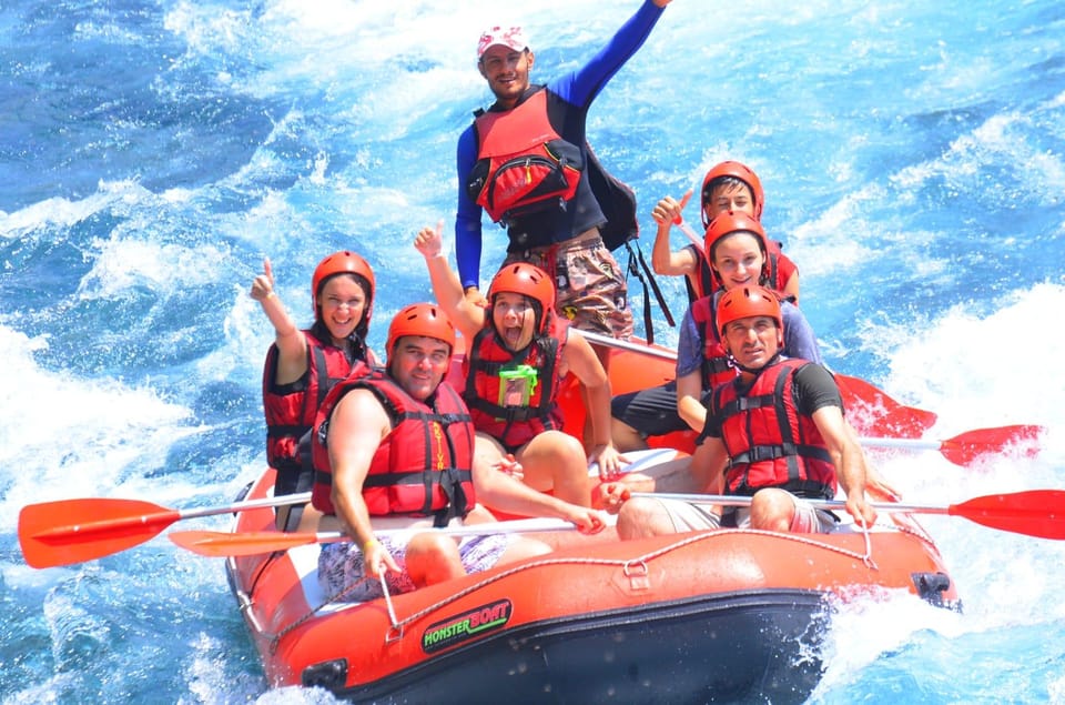 Antalya Full Day Rafting Tour With Lunch - Whats Included